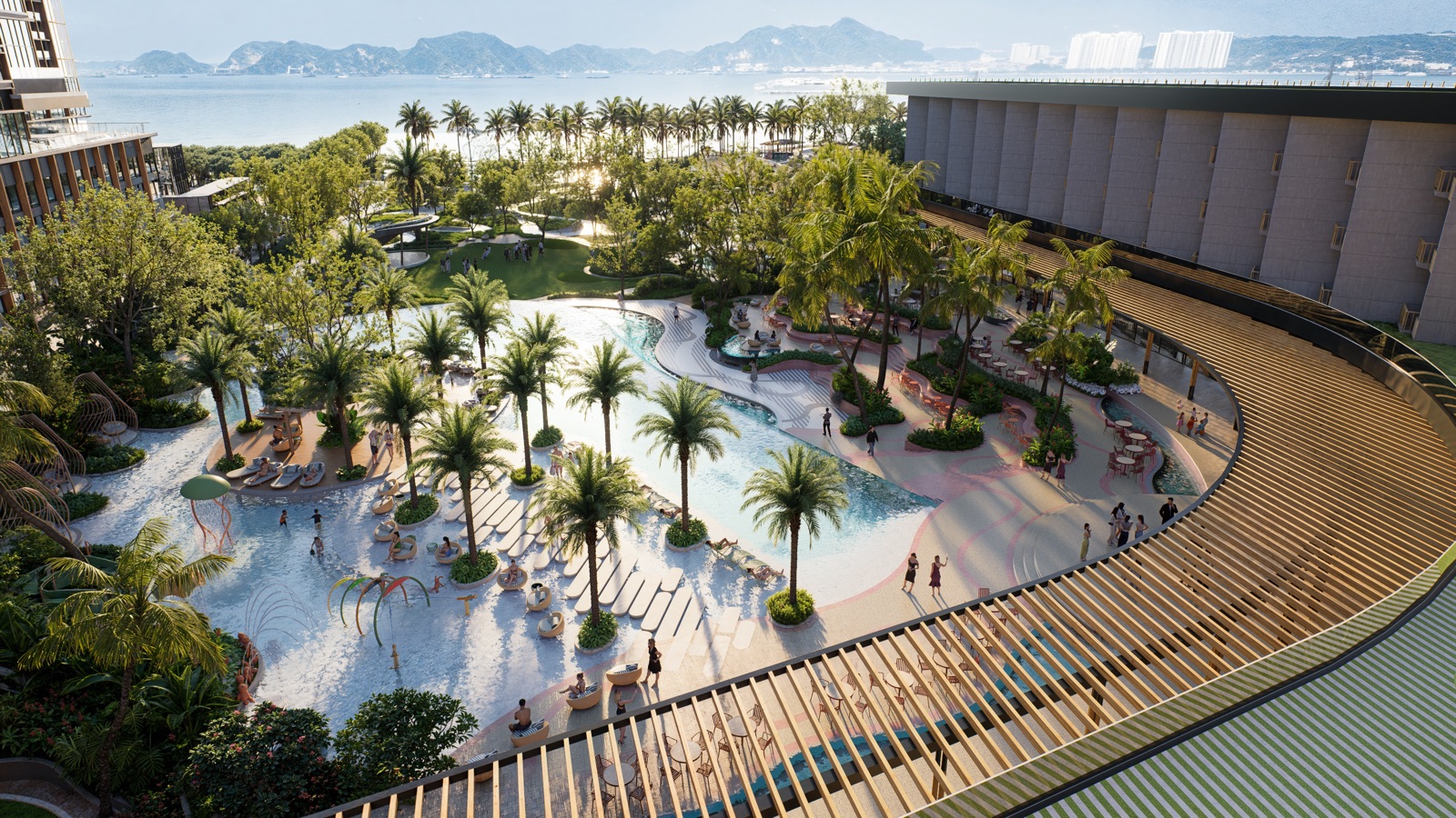 Hệ tiện ích Soul Boutique Hotel hướng vịnh